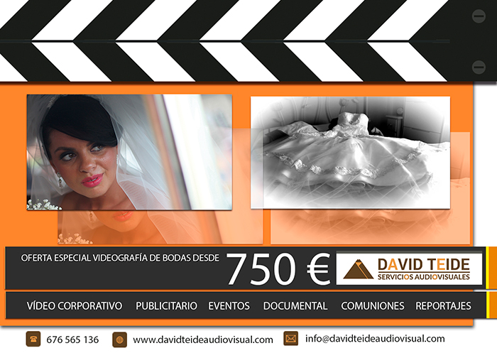 Oferta de vídeo de bodas en Málaga